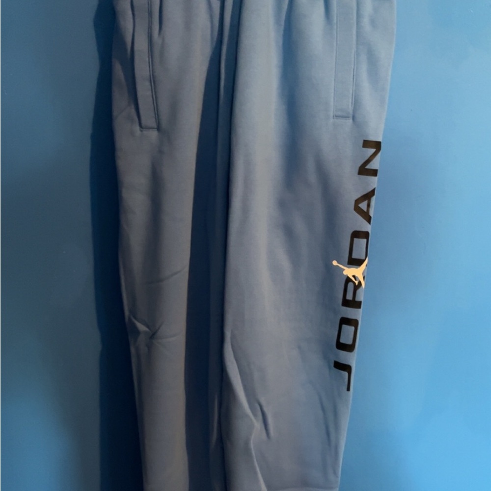 Jordan Men's Joggers in Blue with Logo